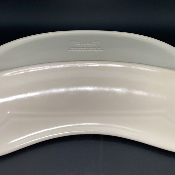 Pfaltzgraff Tea Rose Crescent Shaped 11.5” Serving Dish No Print - Picture 12 of 16